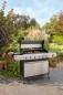 Preview: BBQ Hero Gasgrill 6-Brenner Ak Gussrost, 95x41 cm, mit Unterschrank, 915089